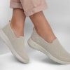 SKECHERS Go Walk Joy - Sensational Day Taupe Slip-Ons