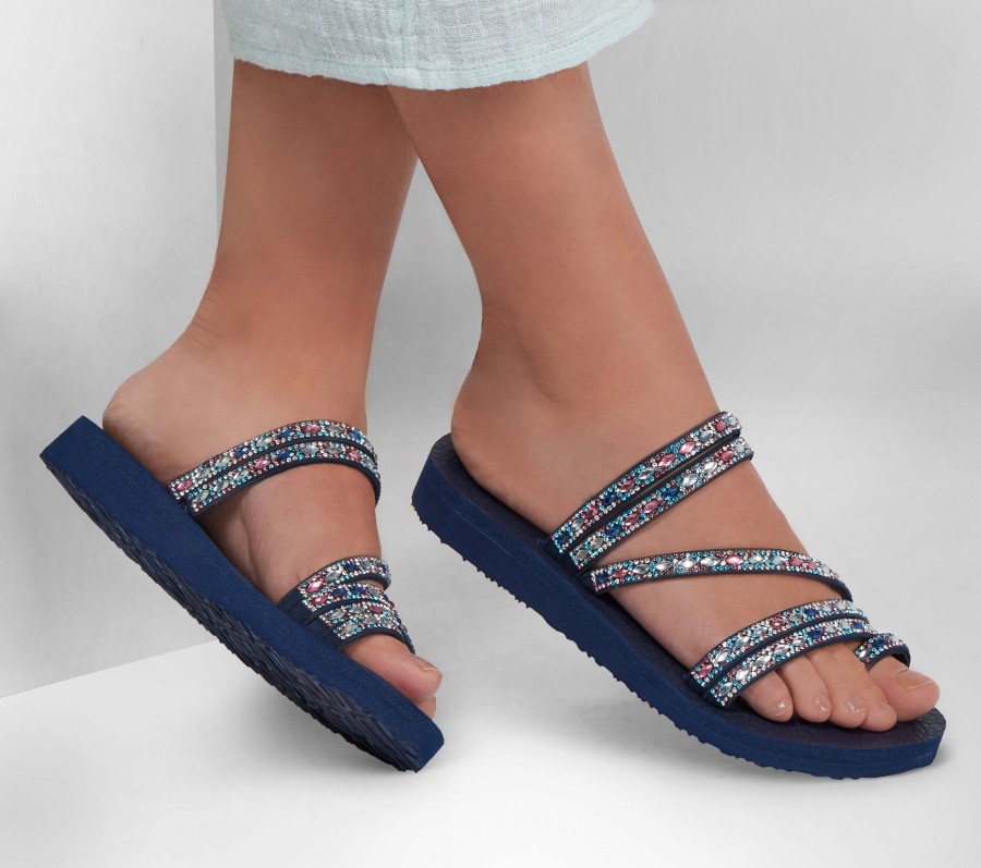 SKECHERS Meditation - Greece Vibes Navy / Multi Sandals