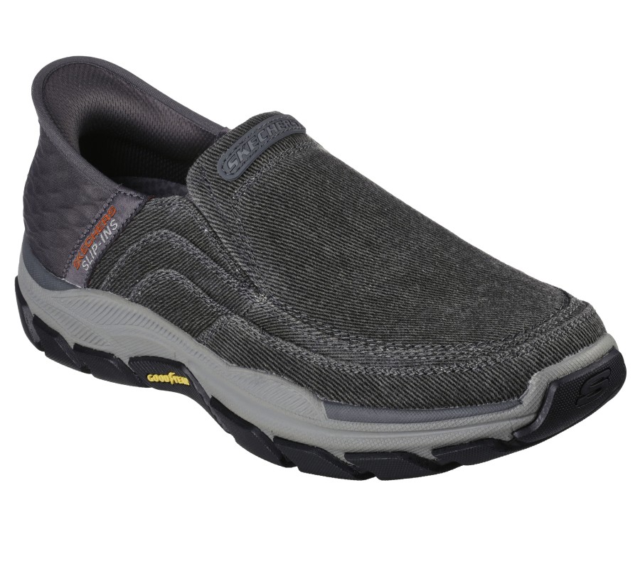 SKECHERS Skechers Slip-Ins Rf: Respected - Holmgren Charcoal Slip-Ons