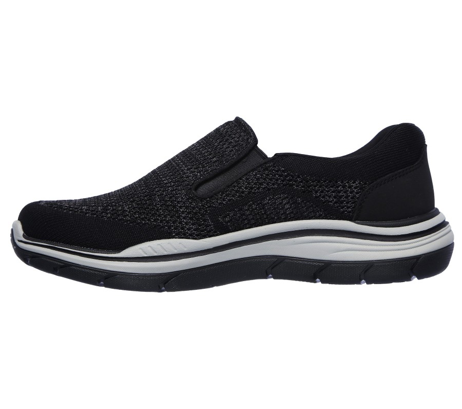 SKECHERS Relaxed Fit: Expected 2.0 - Arago Extra Wide Black Slip-Ons