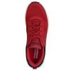 SKECHERS Go Run Swirl Tech Speed Red / Black Athletic Sneakers