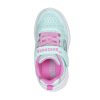 SKECHERS Dreamy Dancer - Sweet Energy Aqua / Pink Athletic Sneakers