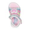 SKECHERS Twinkle Toes: Rainbow Shines - Heart Cuties Silver / Multi Sandals