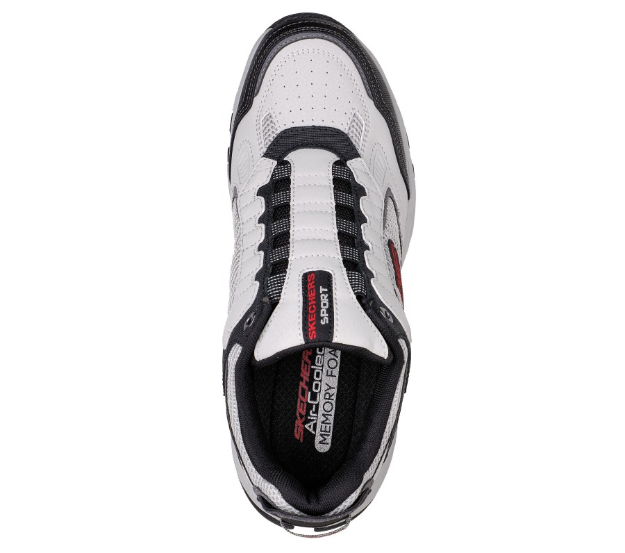 SKECHERS Vigor 3.0 Gray / Black Slip-Ons