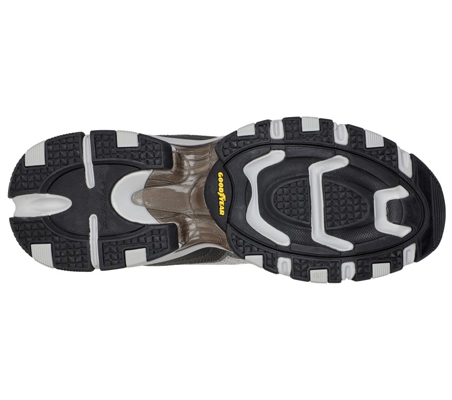 SKECHERS Vigor 3.0 Gray / Black Slip-Ons