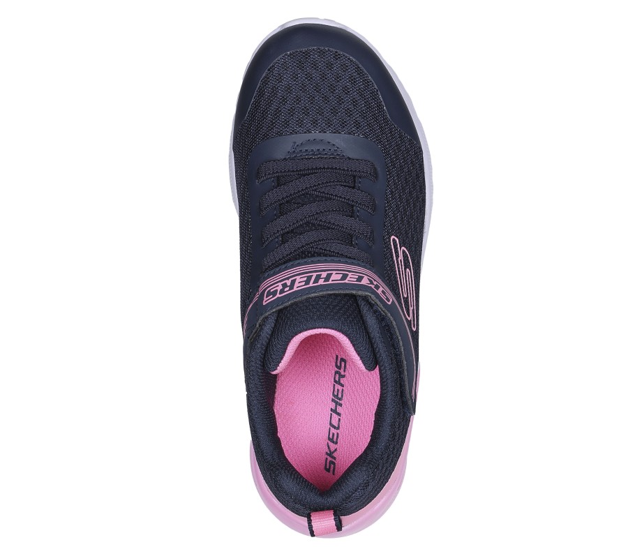 SKECHERS Microspec Max - Epic Brights Navy Athletic Sneakers