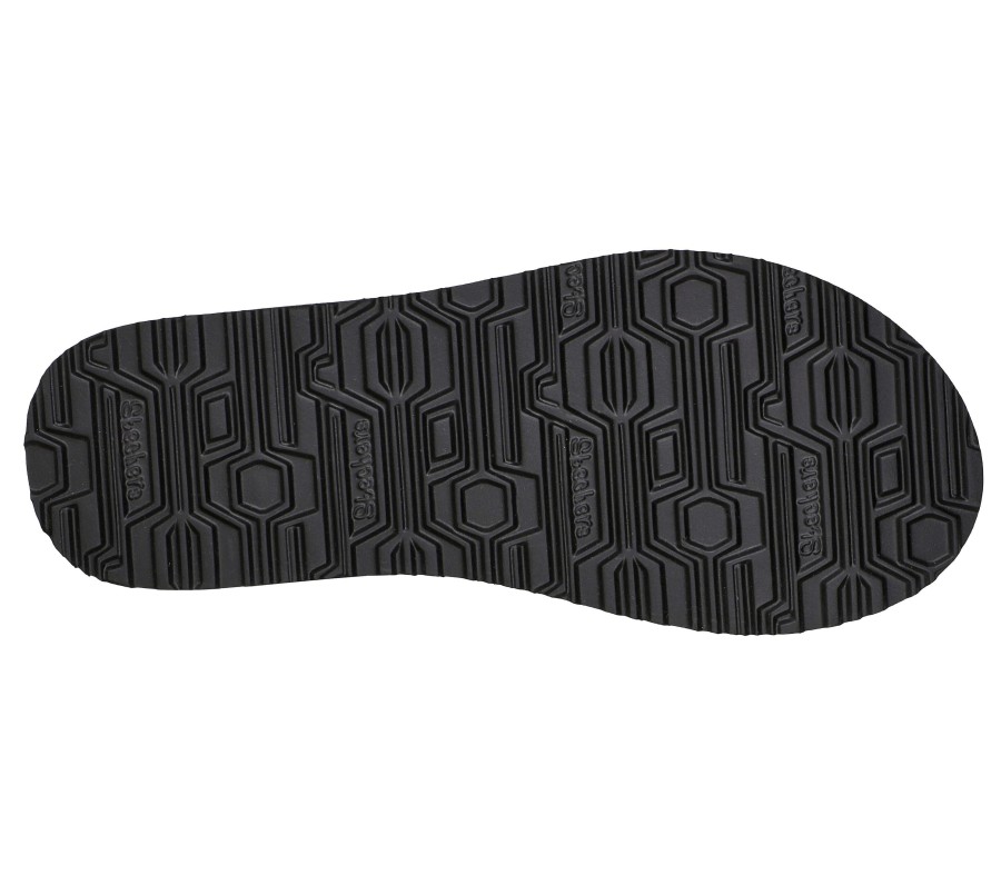 SKECHERS Arch Fit Meditation - Stella Black Sandals