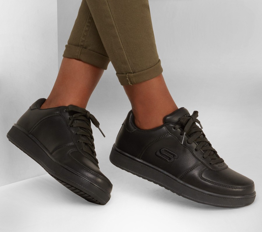 SKECHERS Work Relaxed Fit: Vibsie Sr Black Work & Safety