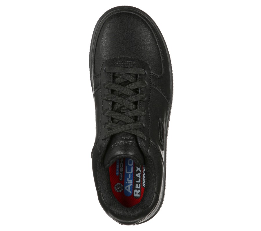 SKECHERS Work Relaxed Fit: Vibsie Sr Black Work & Safety