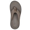 SKECHERS Relaxed Fit: Sargo - Playa Bay Dark Taupe Sandals