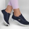 SKECHERS Arch Fit Vista - Gleaming Navy Slip-Ons