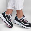 SKECHERS Skechers D'Lites - Sweet Moments Black / Multi Lace Up