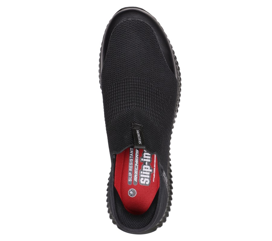 SKECHERS Slip-Ins Work: Cessnock - Rylind Sr Black Work & Safety