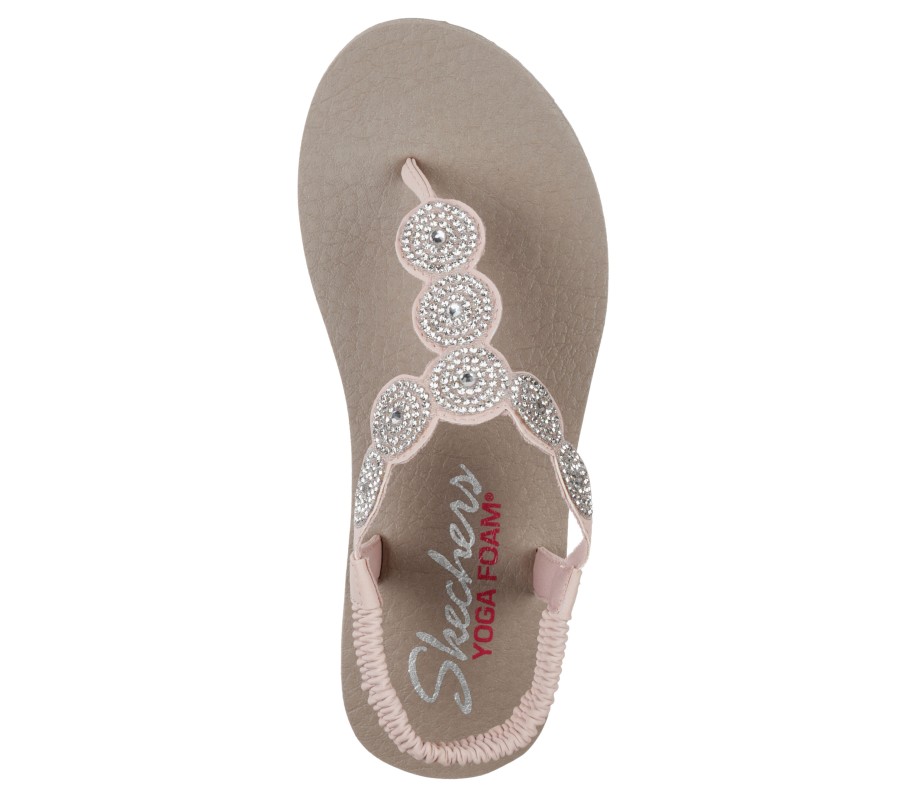 SKECHERS Meditation - Stars & Sparkle Light Pink Sandals