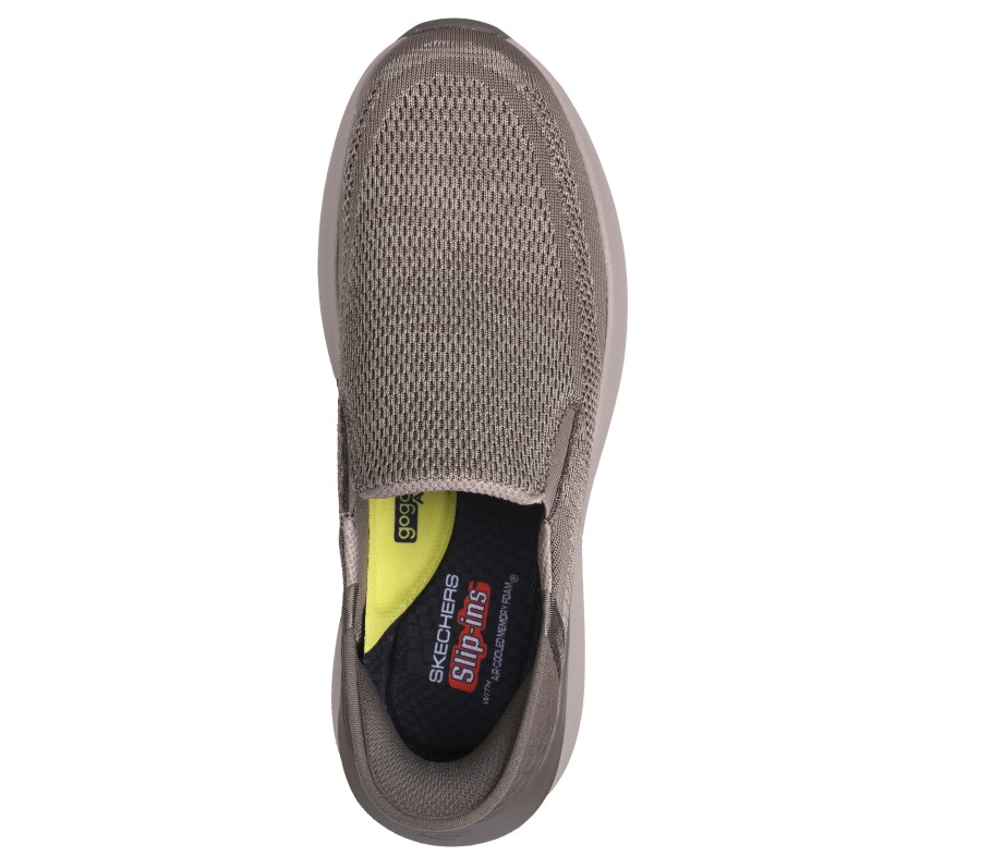 SKECHERS Skechers Slip-Ins: Neville - Rovelo Taupe Slip-Ons