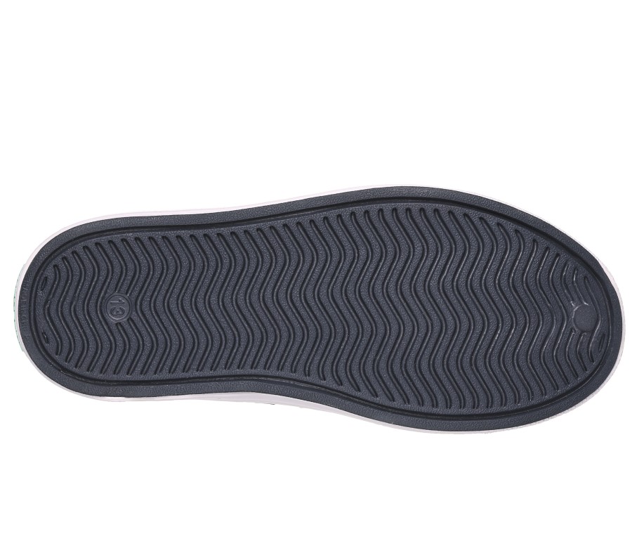 SKECHERS Foamies: Guzman Steps - Dino-Might Charcoal / Lime Slip-Ons