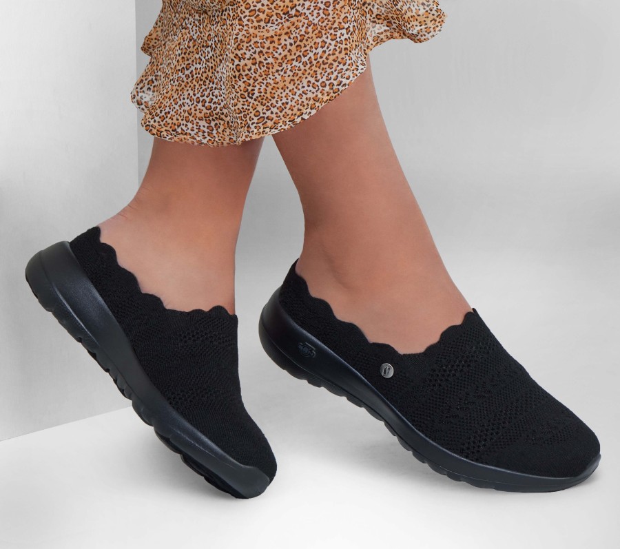 SKECHERS Skechers On-The-Go Joy - Sweet Chill Black Slippers