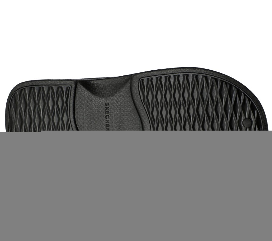 SKECHERS Foamies: Lite-Hearted - Sweet Bug Black Slippers