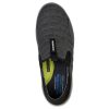 SKECHERS Relaxed Fit: Glassell - Milroy Black / Charcoal Slip-Ons