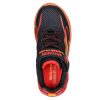 SKECHERS S Lights: Thermo Flash - Heat-Flux Black / Red Light-Up