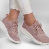 SKECHERS Bobs Sport Squad Chaos - Face Off Blush Pink Lace Up