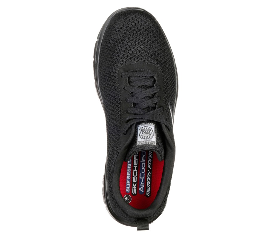 SKECHERS Work Relaxed Fit: Flex Advantage - Bendon Sr Black Work & Safety