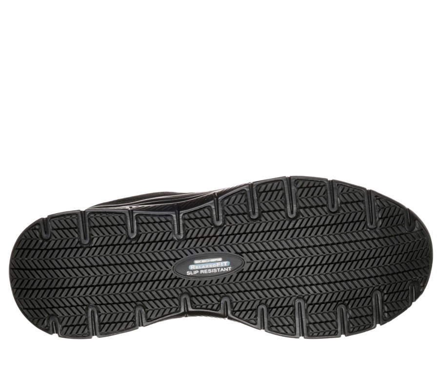 SKECHERS Work Relaxed Fit: Flex Advantage - Bendon Sr Black Work & Safety