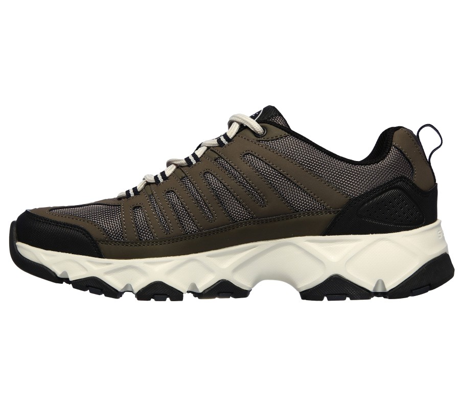 SKECHERS Relaxed Fit: Crossbar - Stilholt Brown Athletic Sneakers