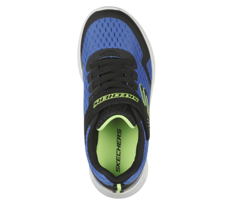 SKECHERS Microspec Max - Torvix Royal / Black Athletic Sneakers