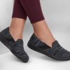 SKECHERS Skechers Arch Fit Uplift - Cheerful Black / Gray Slip-Ons