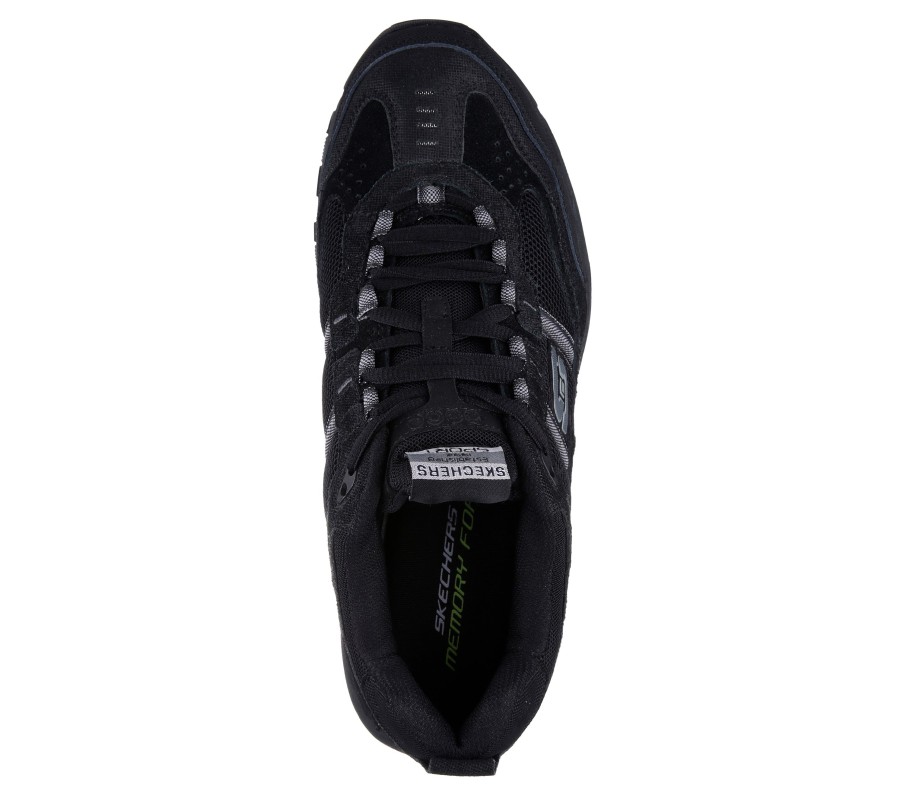 SKECHERS Vigor 2.0 - Trait Black Athletic Sneakers