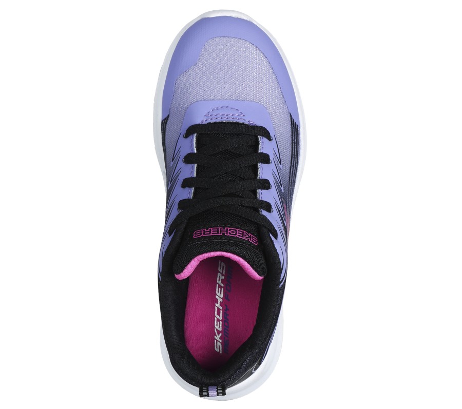 SKECHERS Razor Grip - Rejoice Racer Purple / Black Lace Up