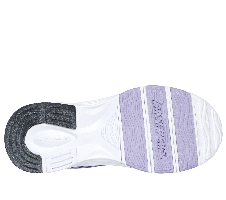 SKECHERS Razor Grip - Rejoice Racer Purple / Black Lace Up