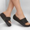 SKECHERS Foamies: Skechers Arch Fit Ascend - Darling Black Sandals