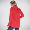 SKECHERS Bobs Apparel Rescued Sweater Jacket Red / Red Tops