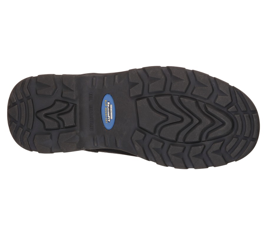 SKECHERS Work Relaxed Fit: Workshire - Condor Black Work & Safety