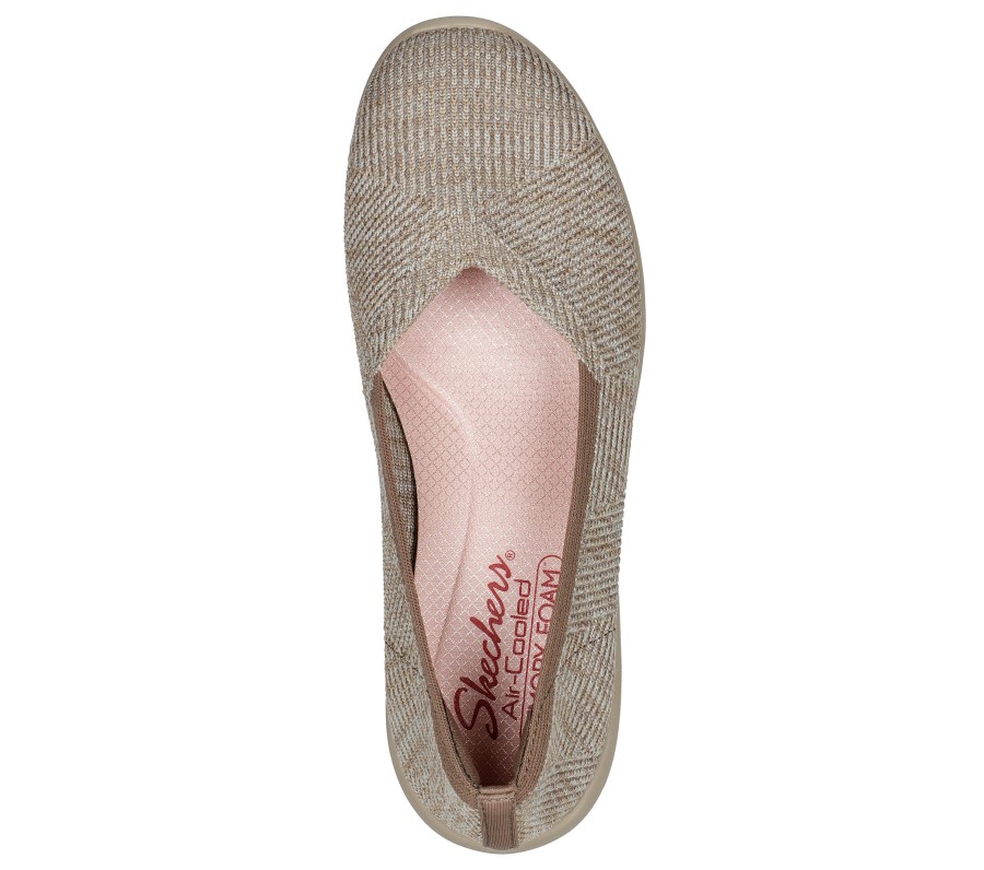 SKECHERS Arya - Good Morning Mocha Slip-Ons