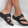 SKECHERS Reggae - Nature Tribe Black Sandals