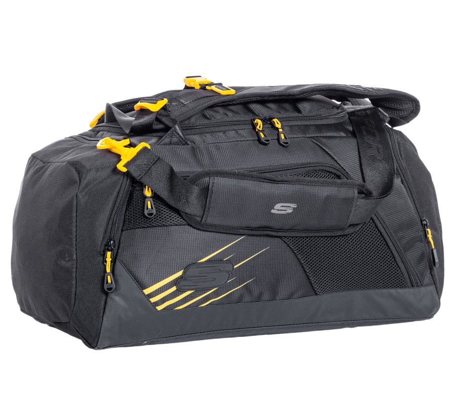 SKECHERS Skechers Accessories Small Mesh Duffel Bag Black Accessories