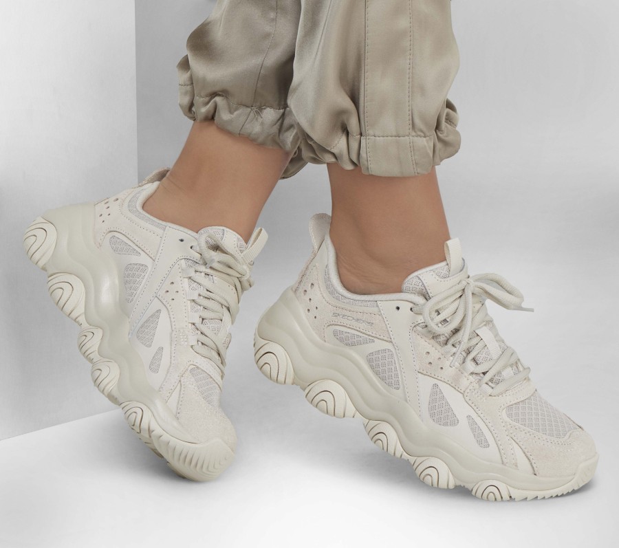 SKECHERS Rover X - Bold Remix Off White Lace Up