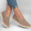 SKECHERS Bobs Flexpadrille 3.0 - Pastel Sky Taupe Slip-Ons