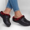 SKECHERS Foamies: Cozy Camper - Upcountry Black Slippers