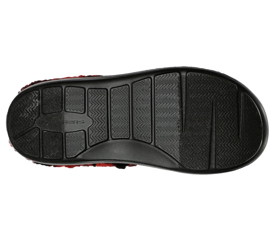 SKECHERS Foamies: Cozy Camper - Upcountry Black Slippers