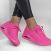 SKECHERS Uno - Night Shades Hot Pink Wedges