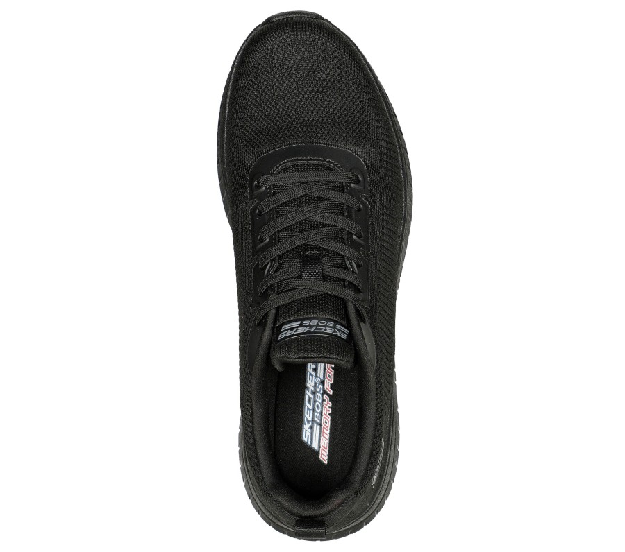 SKECHERS Bobs Squad Chaos - Prism Bold Black Athletic Sneakers