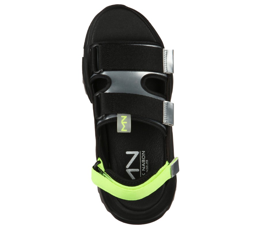 SKECHERS Smart Block - Ravi Black Sandals