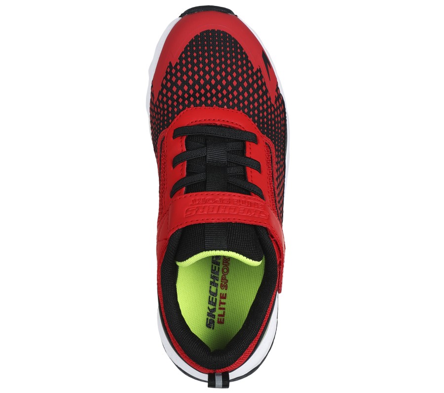 SKECHERS Skechers Elite Sport Tread Red / Black Athletic Sneakers