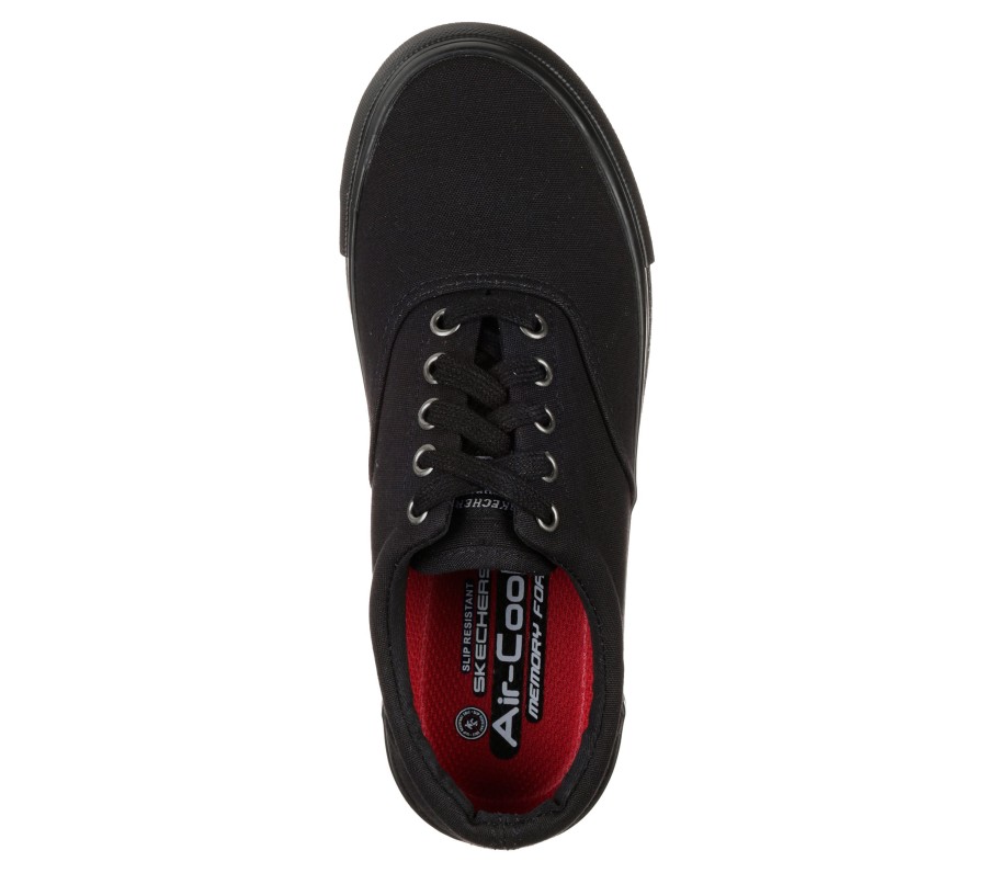 SKECHERS Work Relaxed Fit: Sudler Sr Black Work & Safety