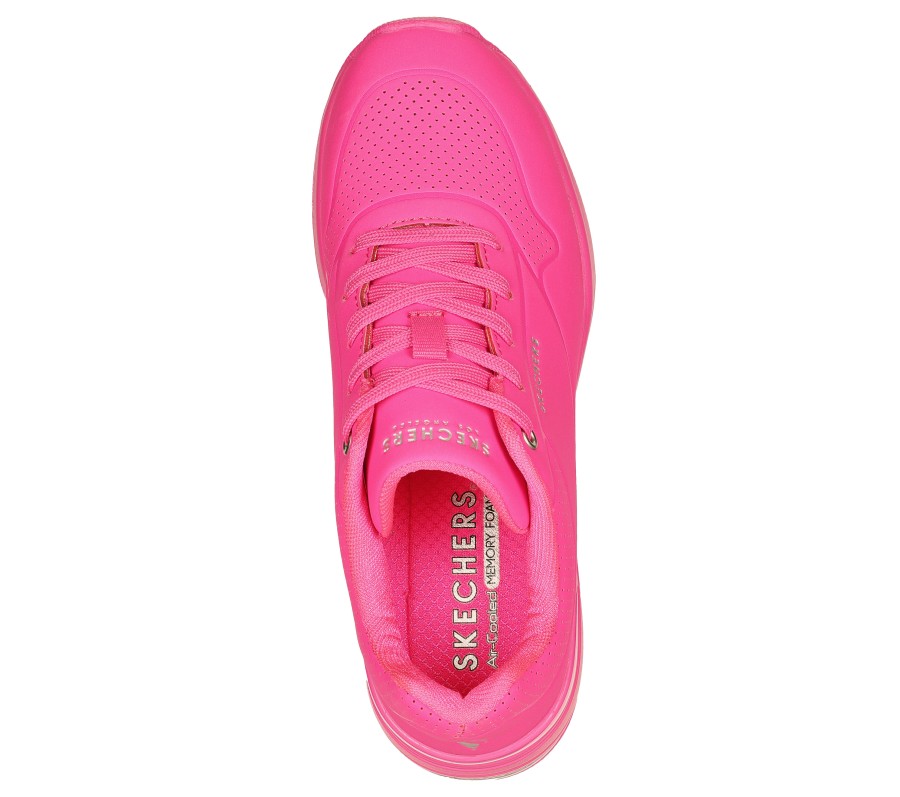 SKECHERS Million Air - Elevat-Air Hot Pink Wedges