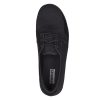 SKECHERS On-The-Go Flex - Oasis Black / White Boat Shoes